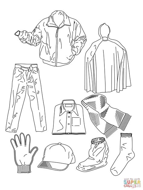 clothes design body form coloring pages
