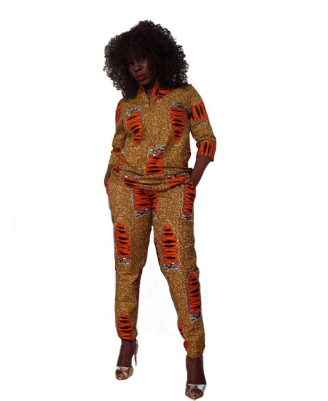 2016 pants suits plus size sexy women 2 two piece set outfits vintage traditional african print