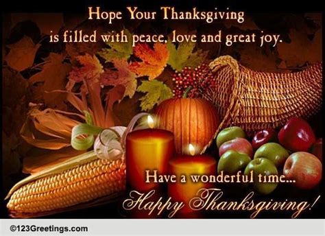 thanksgiving   hearts  happy thanksgiving ecards
