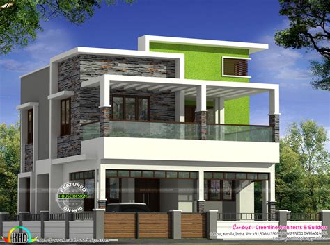 kerala contemporary home design kerala home design  floor plans  dream houses