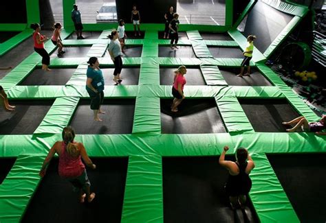 get high at the vancouver indoor trampoline park bored in vancouver