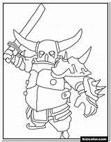 Clash Clans sketch template