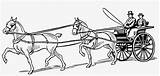 Carriage Pulling Tandem Pferdekutsche Pferde Pferd Malvorlagen Pngitem Ingrahamrobotics sketch template