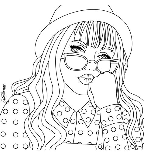 girls coloring pages