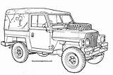 Rover Land Coloring Lightweight Landrover Pages Colouring Range Drawing Defender Jeep Series Drawings Designlooter Discovery Rovers Click 715px 1075 14kb sketch template