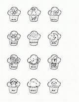 Coloring Muffins Muffin Moose Give If Pages Popular Coloringhome sketch template