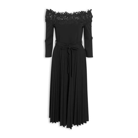 buy truworths black flare dress online truworths