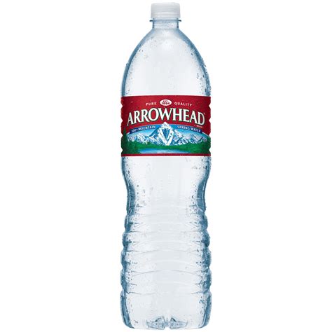 arrowhead mountain spring water  plastic bottle walmartcom
