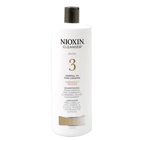 nioxin system  cleanser  litre  beauty lounge