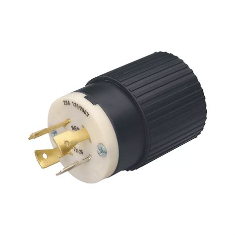 reliance controls   twist lock  amp  volt generator cord plug  home depot canada