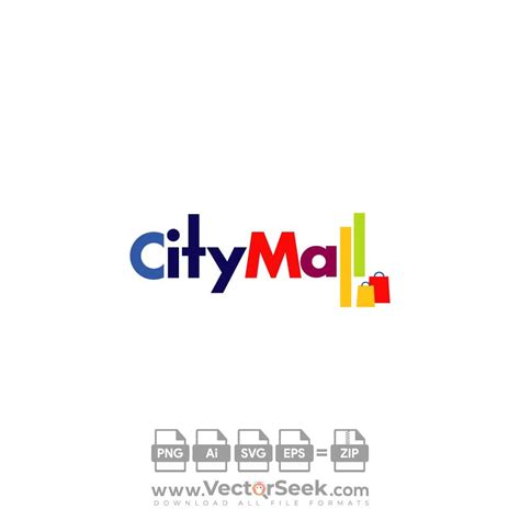 city mall logo vector ai png svg eps