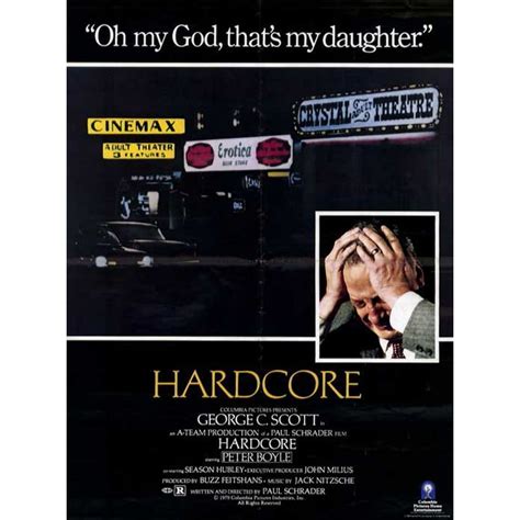 Hardcore Movie Poster Style A 11 X 17 1979
