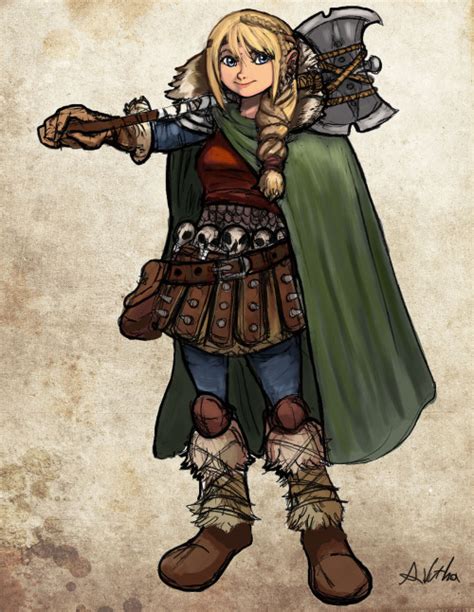 drawing of astrid from how to train your dragon 2 definitely one of the best movies of 2014