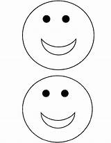 Happy Face Coloring Smiley Printable Pages Faces Drawing Color Template Getcolorings Coloringme Sheet Getdrawings sketch template