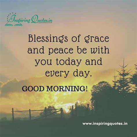 Blessing Of Grace Good Morning Sayings Images Inspiring