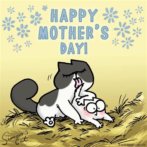 happy mothers day simons cat cat quotes cute animal drawings