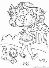 Shortcake Cupcake sketch template