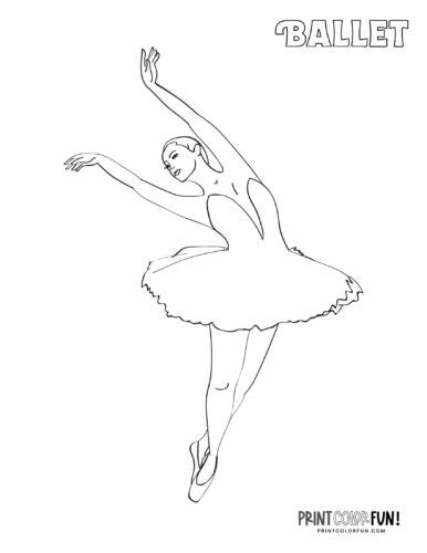 tutu coloring pages coloring home