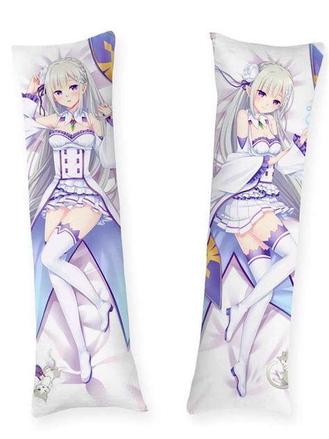 Re Zero Emilia Anime Body Pillow