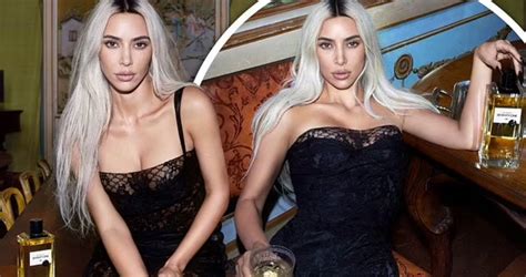 kim kardashian oozes sex appeal in campaign for gin brand months after