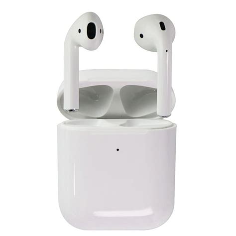 apple airpods  gen  qi wireless charging case mrxjama white refurbished