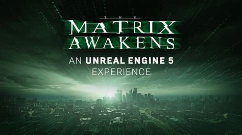 the matrix awakens an unreal engine 5 experience teaser chords