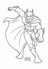Colorir Batgirl Coloringcity sketch template