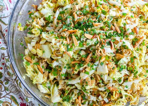 The Best Ramen Noodle Salad Barefeet In The Kitchen