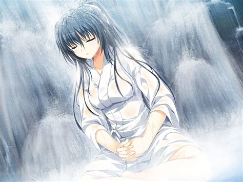 1290x2796px 2k Free Download Yoga Anime Girl Kawaii Wet Anime