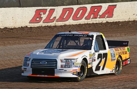 nascar truck series chase briscoe wins  eldora dirt derby
