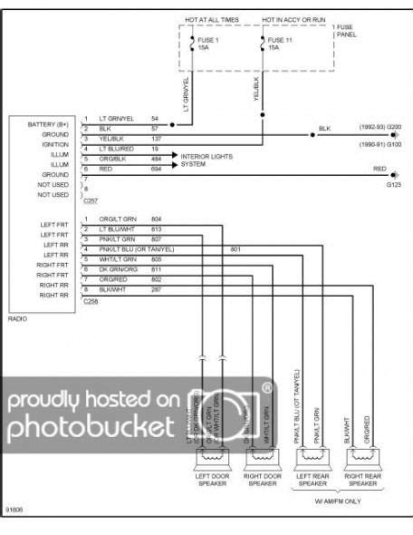 ford stereo wiring color code wiring diagram gallery