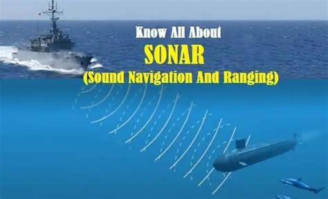 sonar types architecture   works applications  advantages