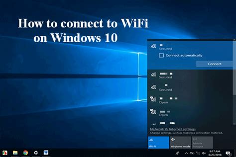 connect  wifi  windows  step  step guide minitool