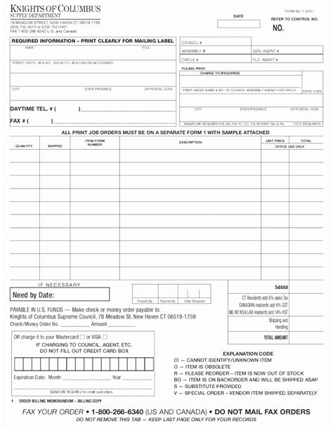 lab requisition form template