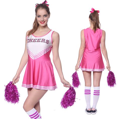 high school musical cheer girl cheerleader uniform costume outfit w