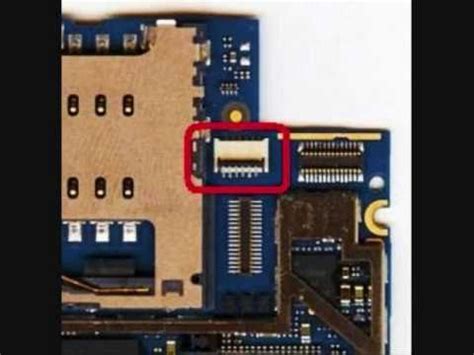 iphone  gs logic board connector  repair service youtube