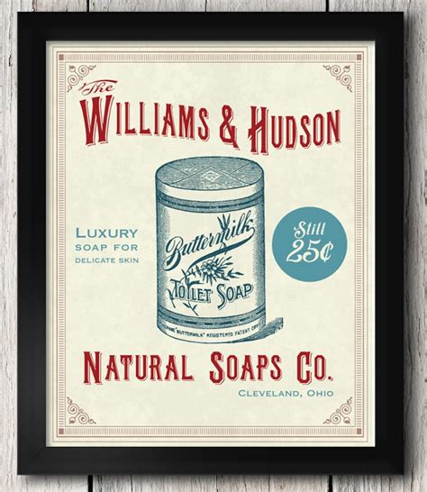 victorian soap sign vintage style laundry room kitchen  etsy