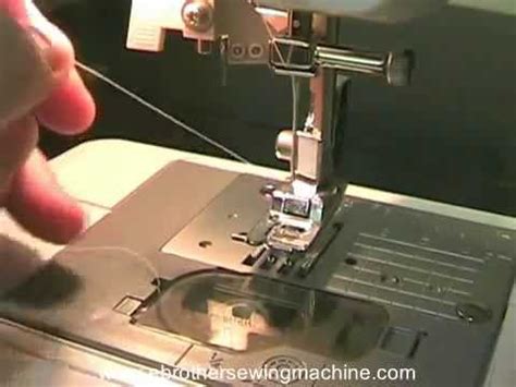 bring   bobbin thread   brother sewing machine xli youtube