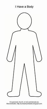 Outline Body Person Template Drawing Boy Clipart Clip Printable Kids Cartoon Child Coloring People School Girl Doll Plain Paper Preschool sketch template