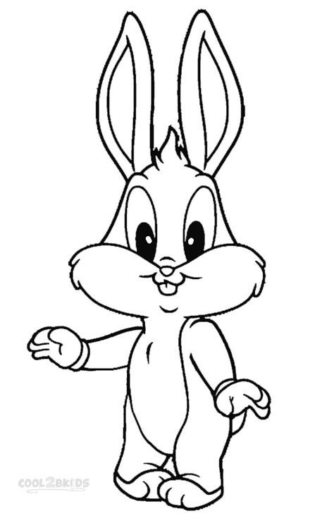 printable bugs bunny coloring pages  kids coolbkids