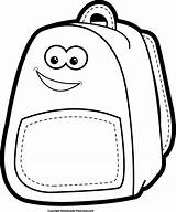 Clipart School Backpack Bag Clip Outline Bags Cliparts Back Purse Book Sack Drawing Related Bookbag Pack Kid Library Backpacks Transparent sketch template