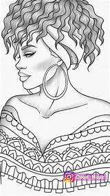 Coloring Pages Book Adult Girl Printable Girls Colouring Fashion Drawing Portrait Dessin Women People African Sheets Coloriage Drawings Pdf Books sketch template