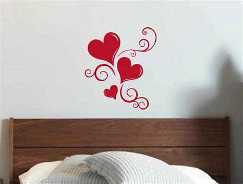 valentine love wall decal bedroom wall decor wall vinyls