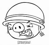 Angry Coloring Face Birds Pig Pages Movie Pigs Colouring Sheet Getcolorings Template Bird Getdrawings Soldier Printable Color Colorings sketch template