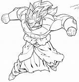 Broly Ss3 Coloring Deviantart Pages M89 Moncho Search sketch template