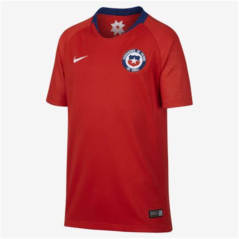 nike chile home jersey youth  redwhite