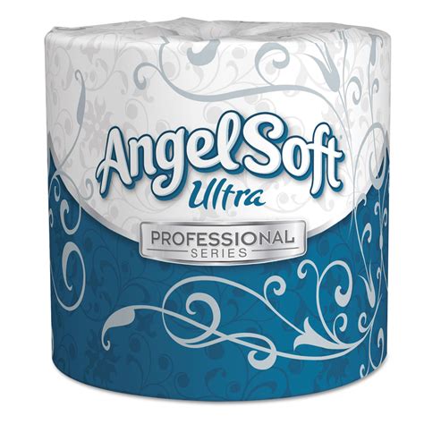angel soft ultra premium toilet paper  ply white