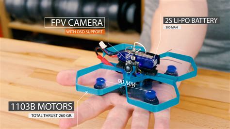 build  cool cheap  printed micro drone prusa printers
