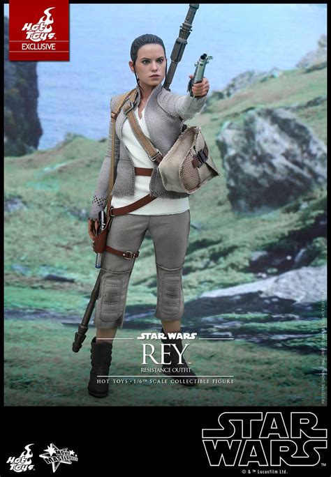 Hot Toys Star Wars Vii Rey Resistance 1 6 Scale Action