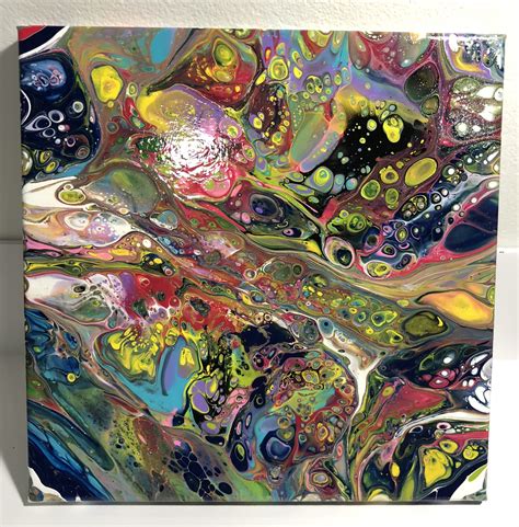pin  adeline  acrylic poured art pouring art artwork abstract